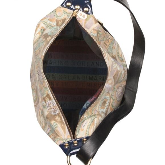 NWT MARINO ORLANDI Made In Italy Leather Sling Backpack New with tag - Picture 4 of 5